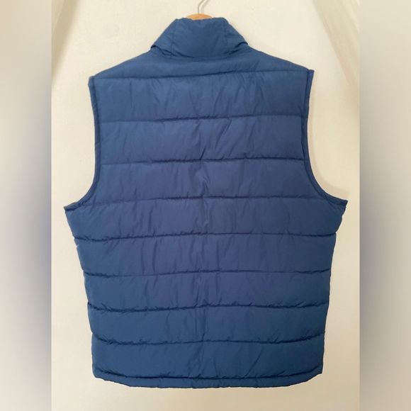 GAP Large Blue Puffer Vest - Picture 2 of 13